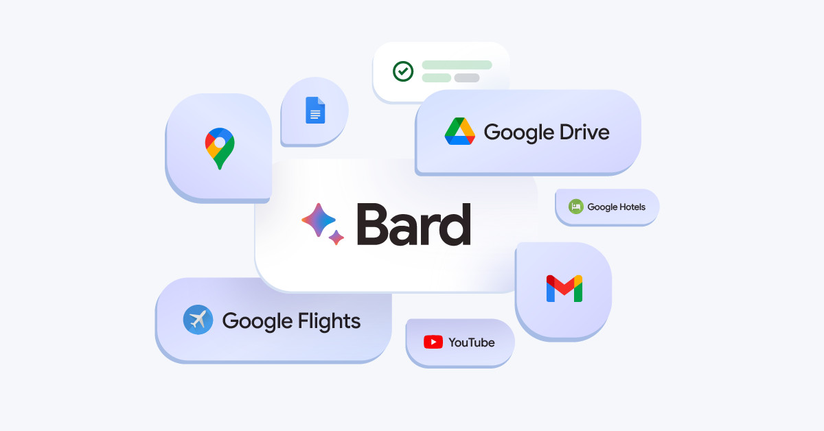 El chatbot Bard de Google ahora puede encontrar respuestas en Gmail, Docs y Drive