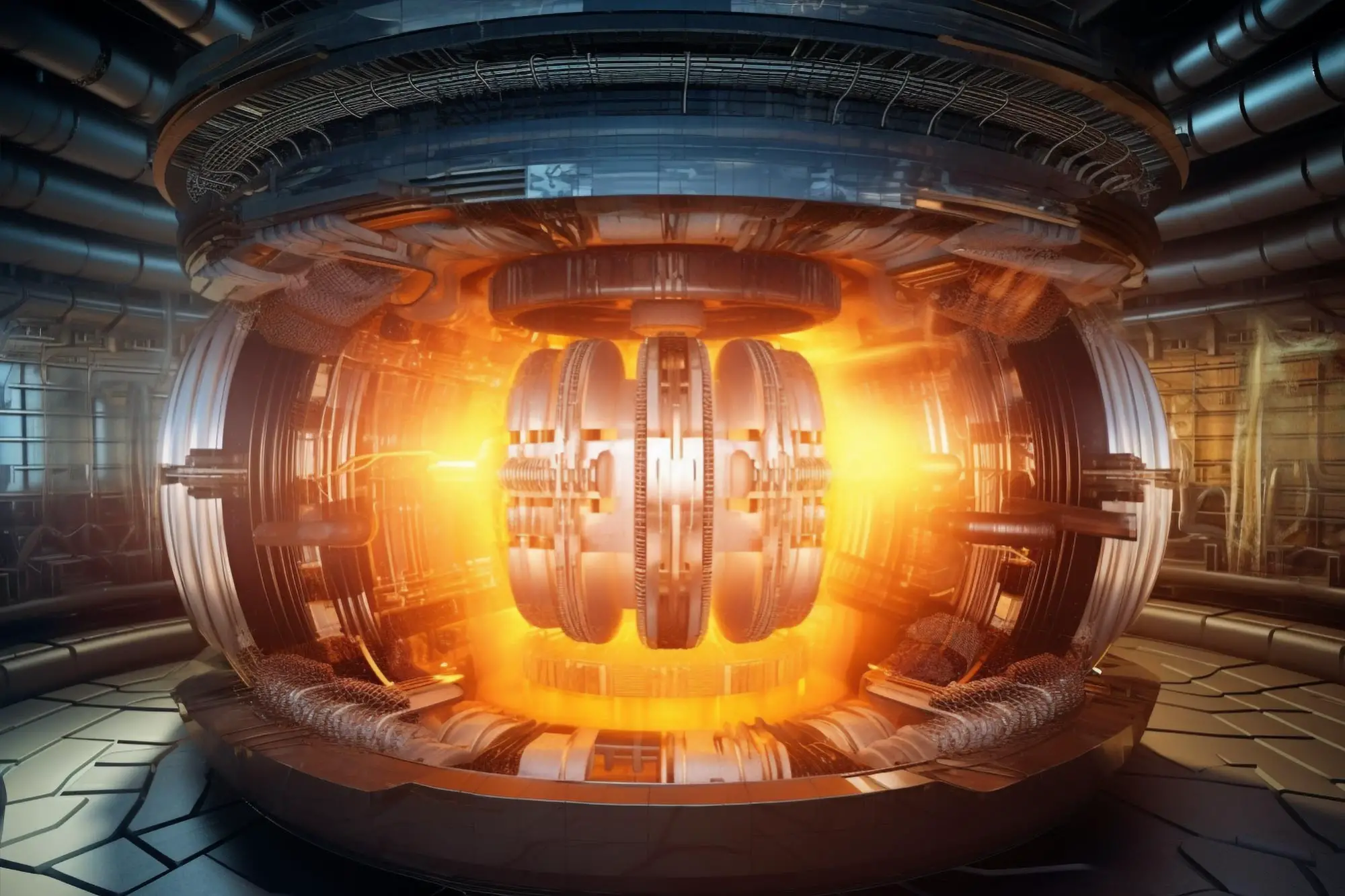 Advanced Fusion Reactor Art