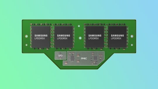 Módulo RAM Samsung LPCAMM LPDDR5X