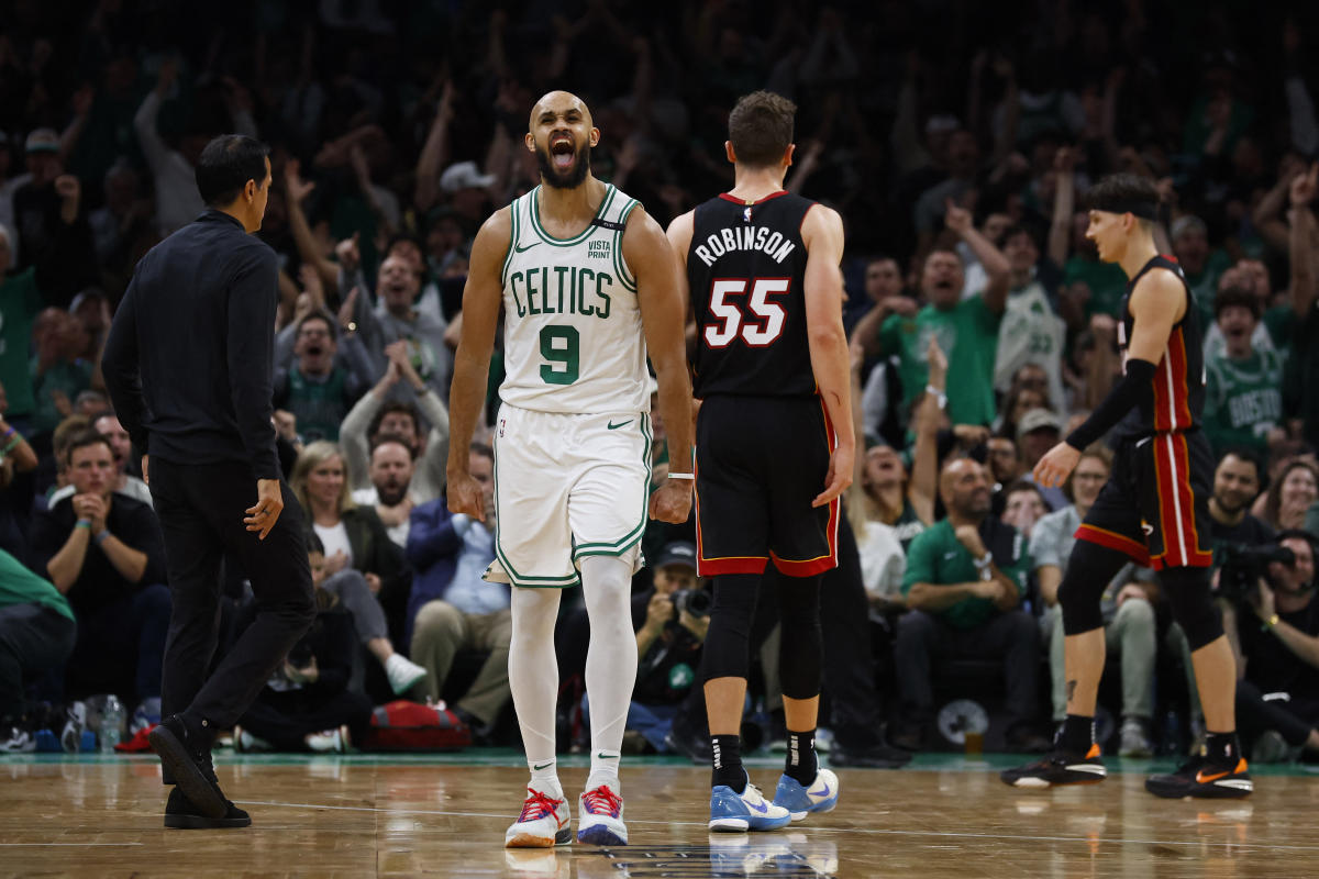 Los renovados Celtics presagian una victoria de revancha sobre el Heat
