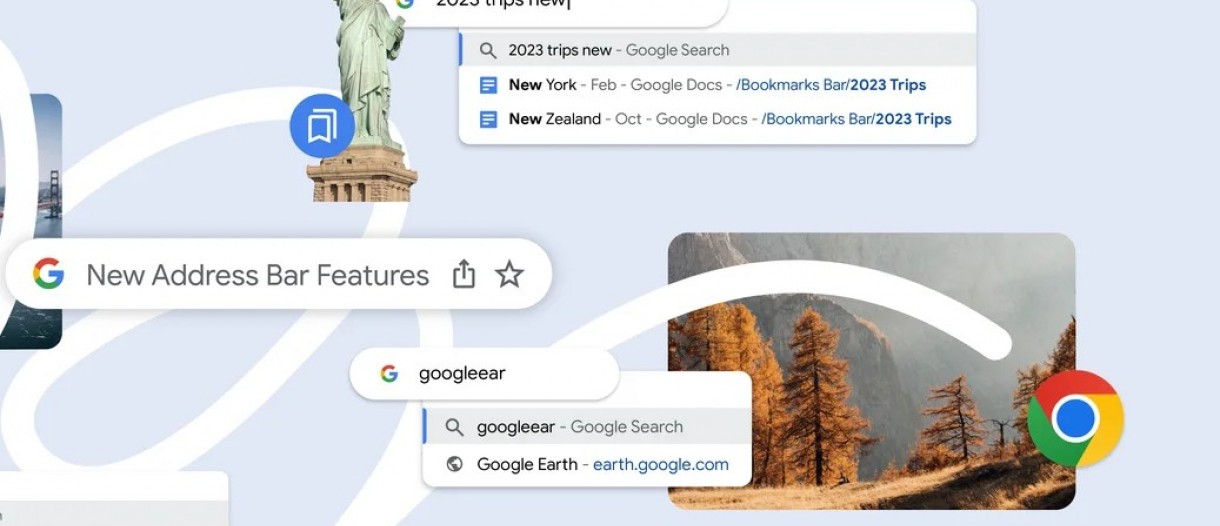 Google Chrome recibirá cinco grandes actualizaciones en su barra de direcciones
