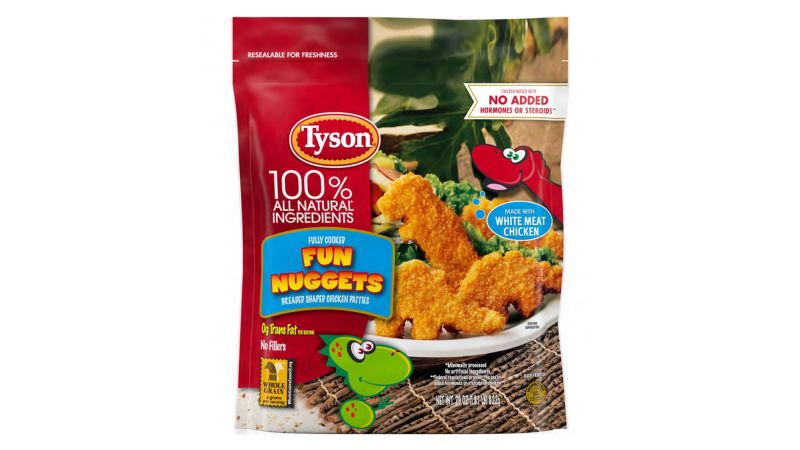 Tyson recuerda 30.000 libras de nuggets de pollo