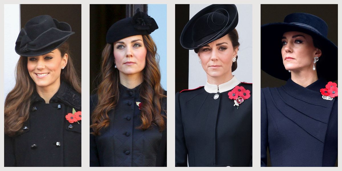 Vea la moda del domingo de aniversario de Kate Middleton a través de los años