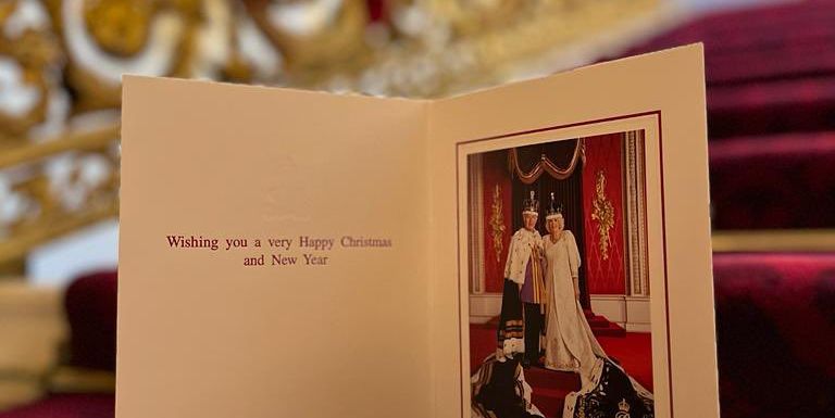 Imágenes de la tarjeta de Navidad del rey Carlos y la reina Camilla 2023