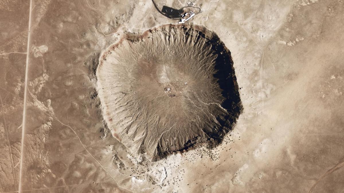Un cráter en Arizona es evidencia de la curva maligna del universo