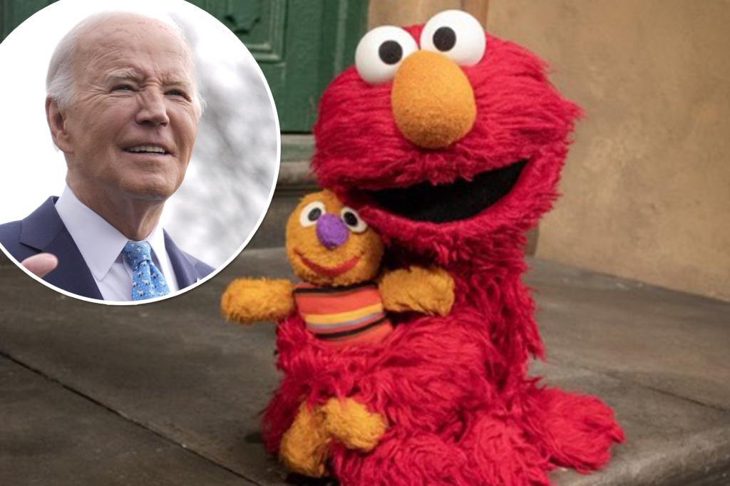 El tuit sobre bienestar de Elmo provoca reacciones horribles, responde Biden