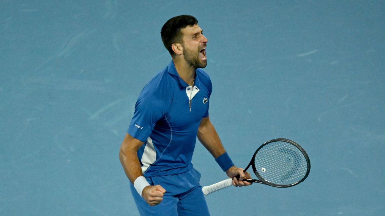 Novak Djokovic critica a un aficionado molesto en el Abierto de Australia