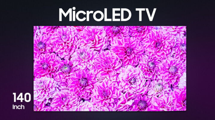 Samsung Micro LED TV 140-Inch CES 2024 Hands-On