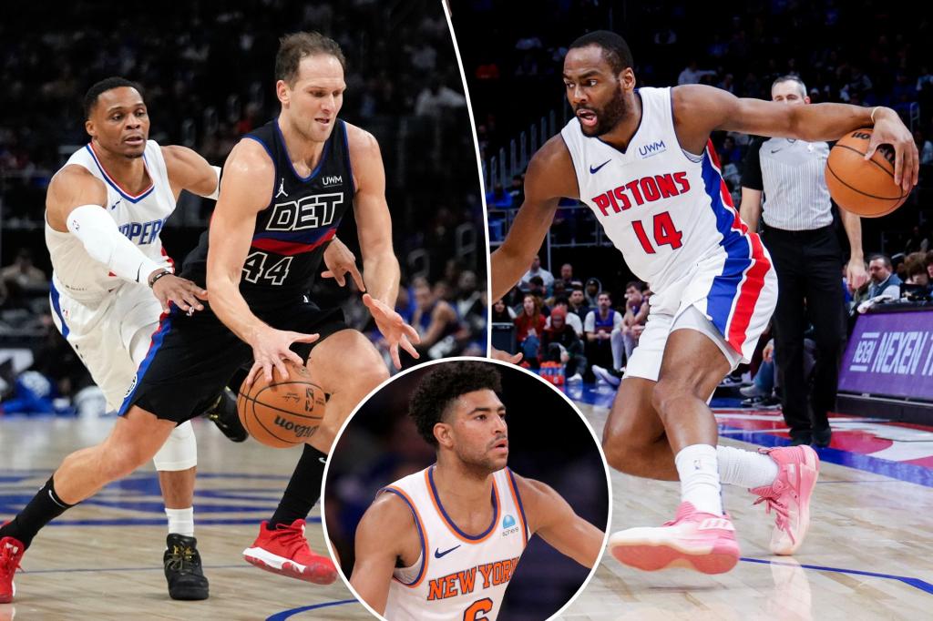 Los Knicks adquieren a Alec Burks y Bojan Bogdanovic en la fecha límite de cambios de la NBA