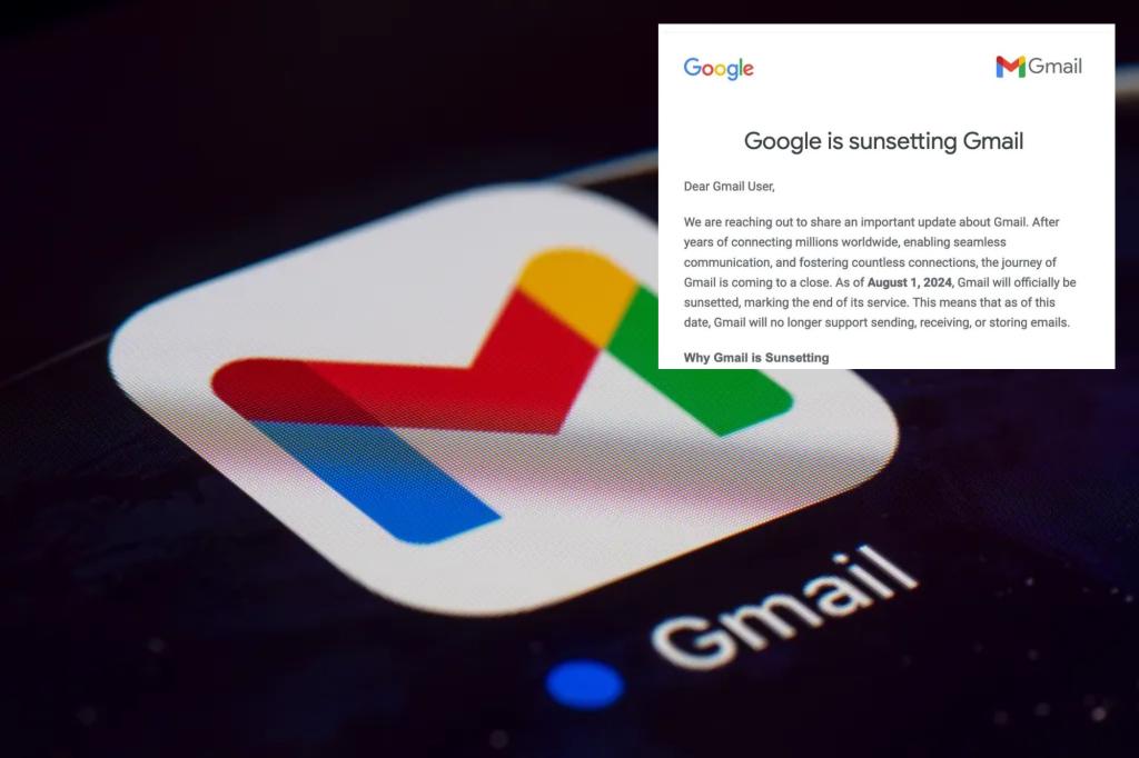 Un bulo viral afirma que Gmail dejará de funcionar, y eso es lo que pasó