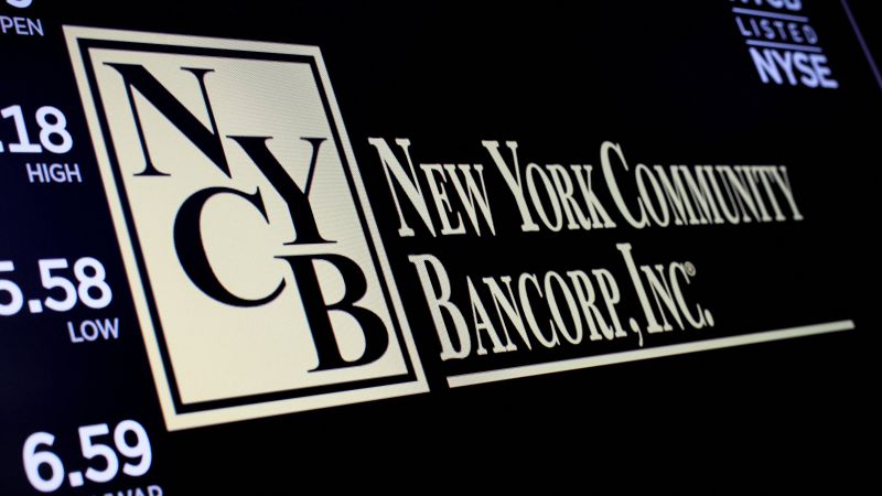La calificación crediticia de New York Community Bancorp se rebajó a basura debido a preocupaciones inmobiliarias