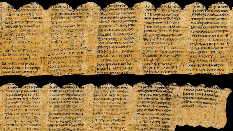 Los manuscritos de Herculano: las palabras del filósofo emergen de artefactos antiguos