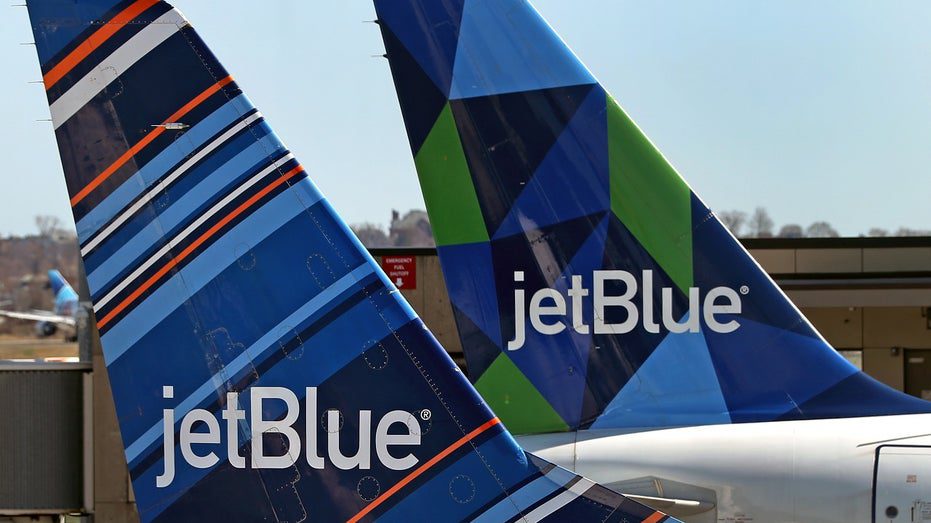 Aviones JetBlue en Boston, Massachusetts