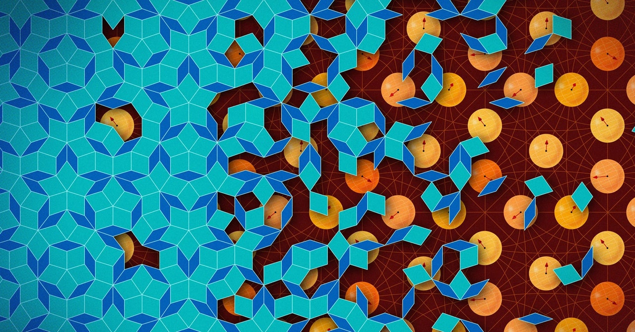 Los patrones de mosaicos que no se repiten pueden proteger la información cuántica