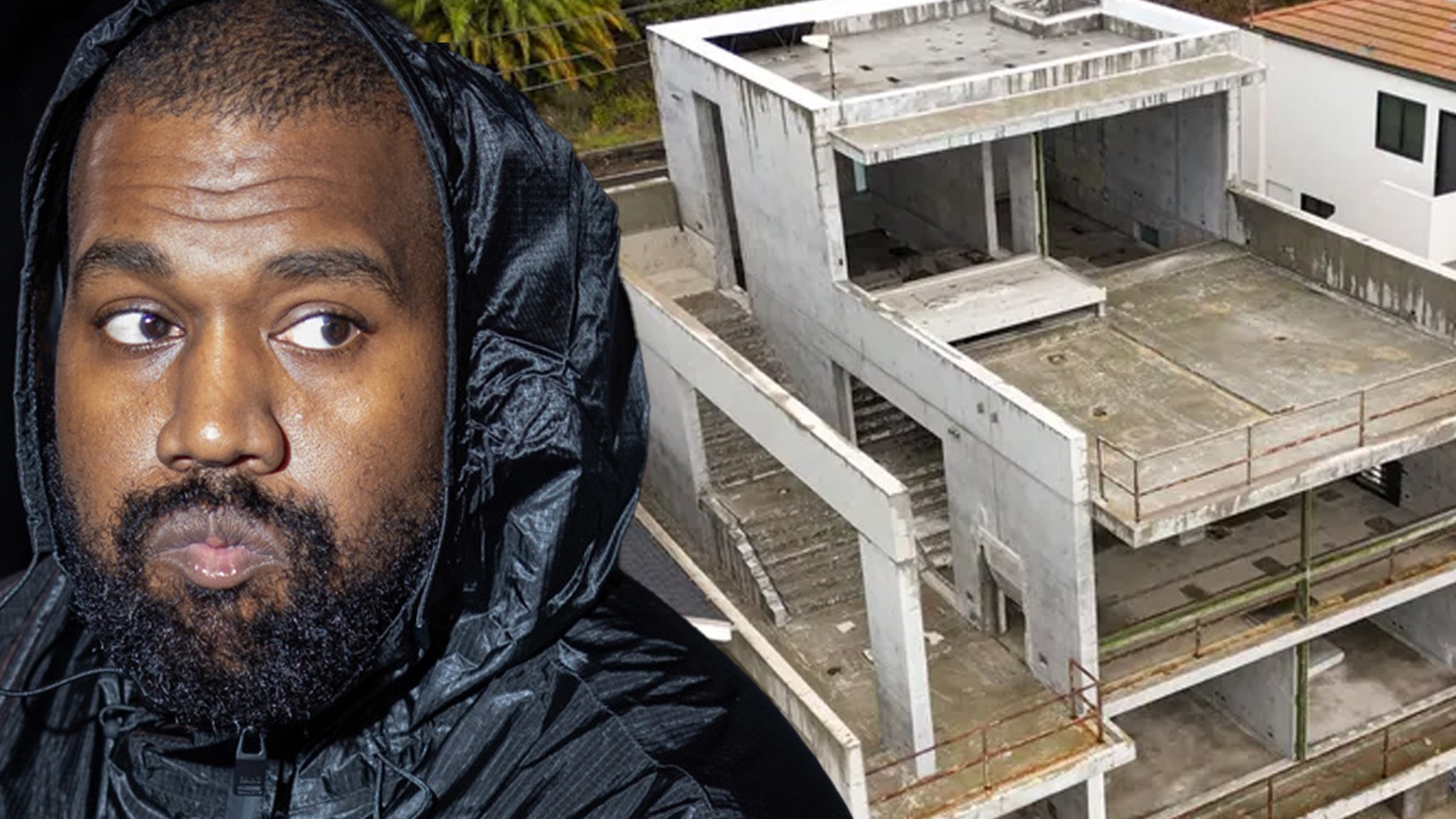El precio de la mansión destruida de Kanye West en Malibú ha bajado 14 millones de dólares