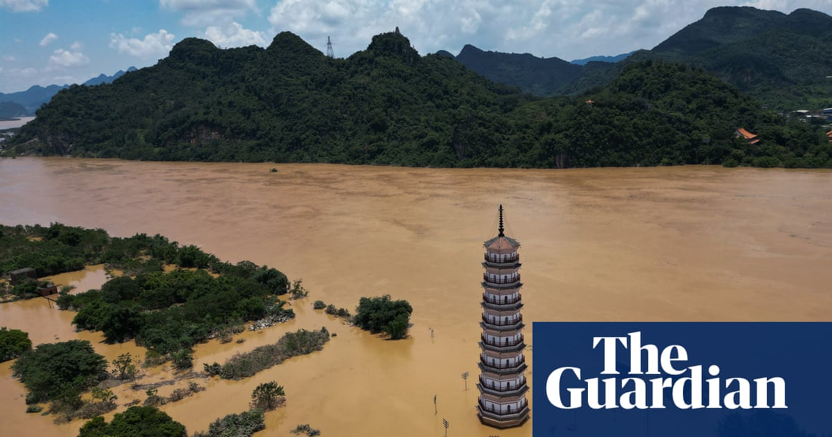 Millones de personas corren el riesgo de sufrir inundaciones en la provincia china de Guangdong tras las fuertes lluvias  Porcelana