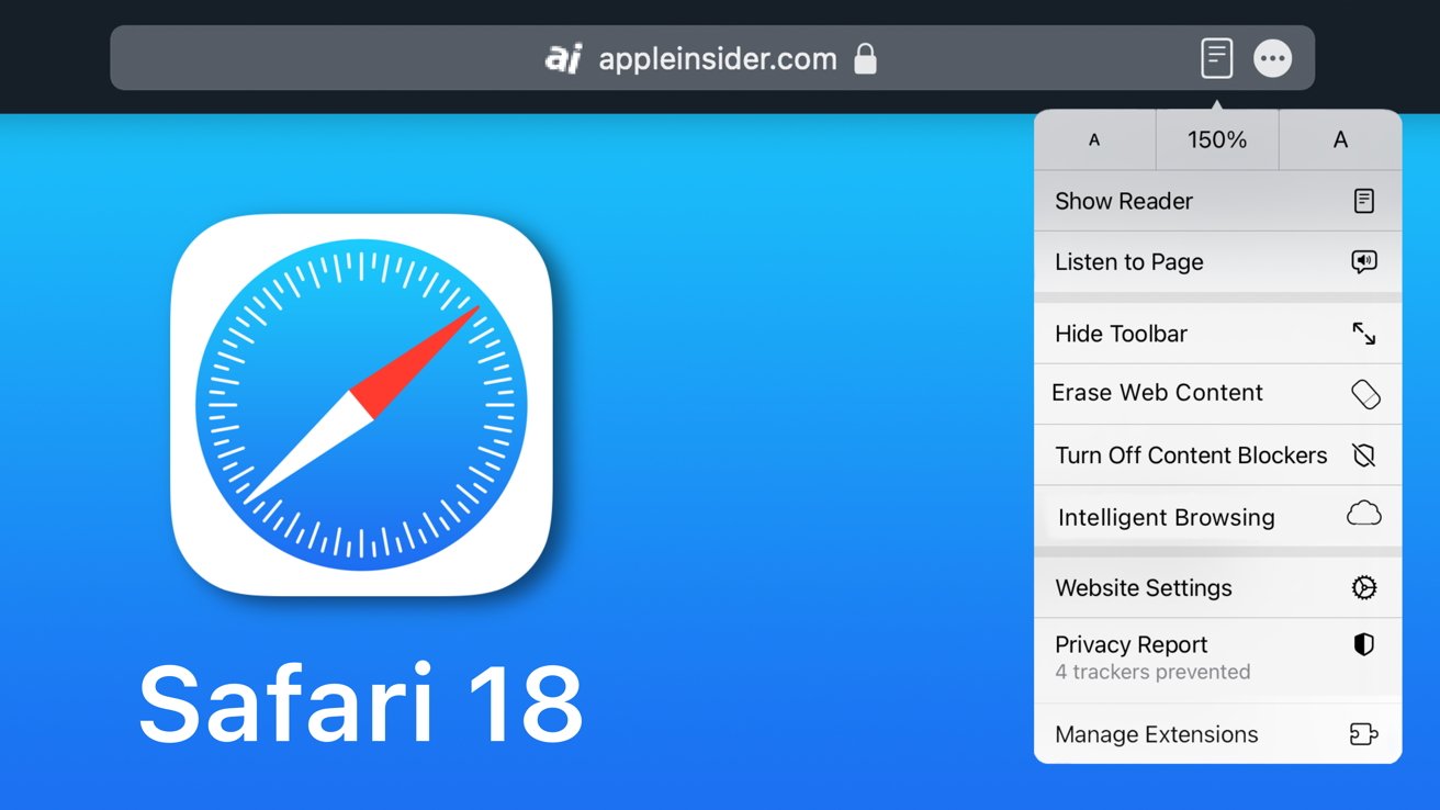 Apple presenta Safari con tecnología de inteligencia artificial con iOS 18 y macOS 15